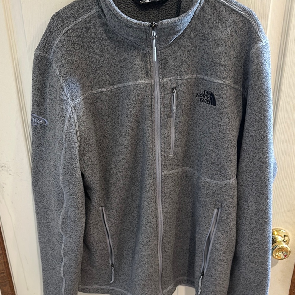 The North Face Charcoal Full-Zip Jacket